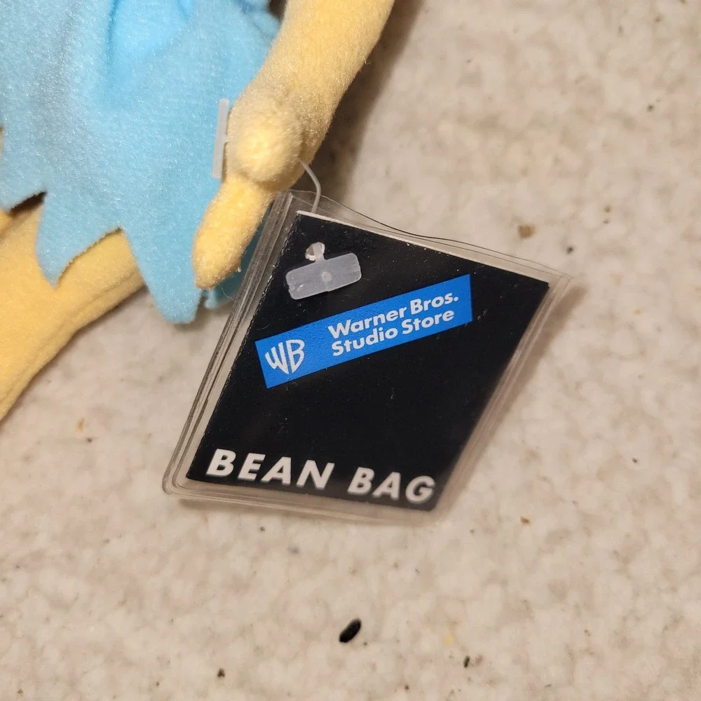 Vintage Wilma Flintstone‎ Bean Bag Plush Warner Bros Studio Store Hanna-Barbera